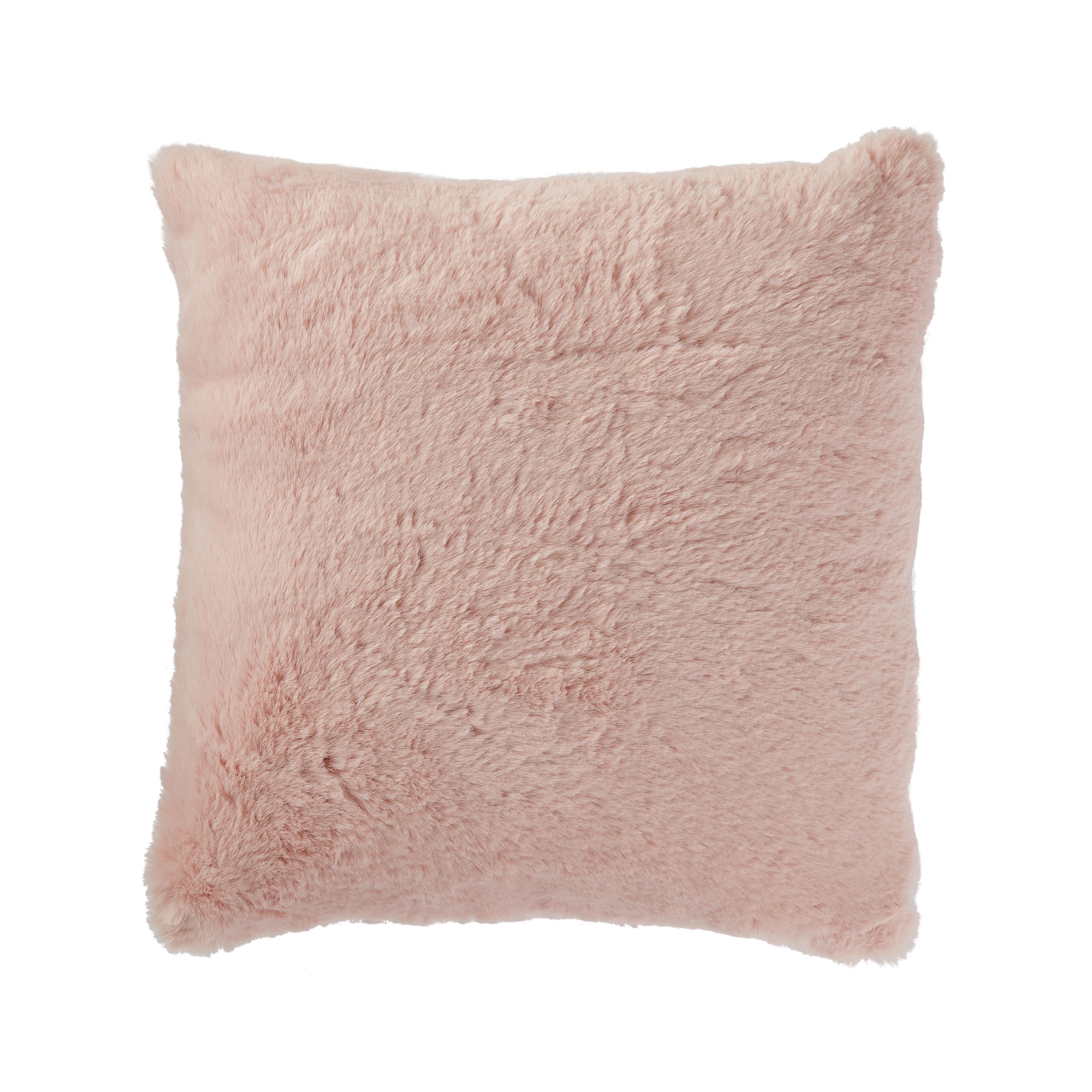 Chambray Beige Plain Indoor Cushion (L)35cm x (W)35cm