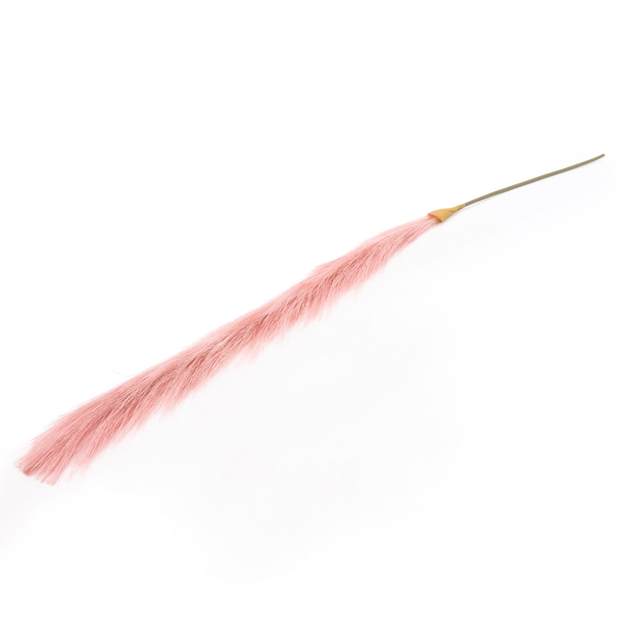 Pink Pampas Single stem Artificial flower (H) 780mm