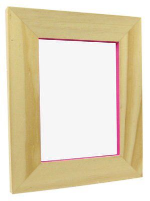 Pink Pine effect Single Picture frame (H)25cm x (W)20cm