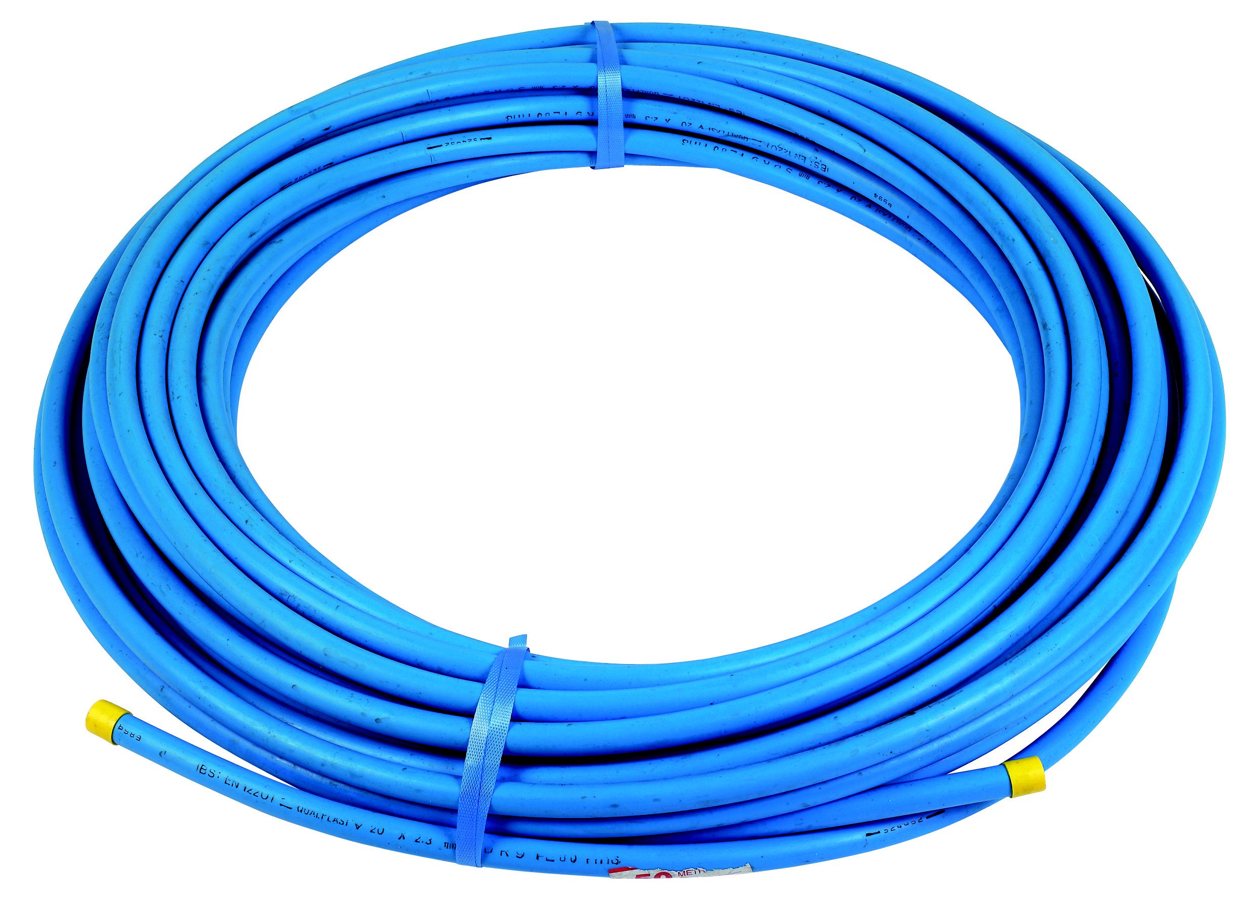 Pipelife Blue Mediumdensity polyethylene (MDPE) Pushfit Pipe (L)50m