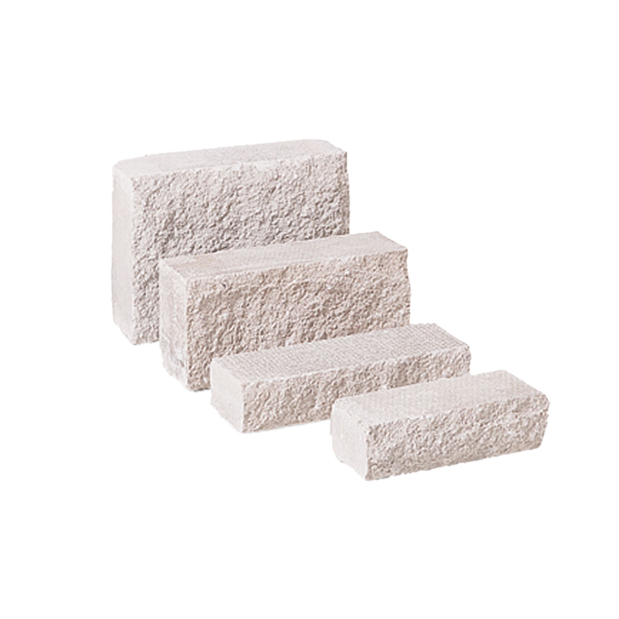 Pitched Grey Double-sided Walling stone (L)215mm (H)63mm (T)63mm, Pack ...