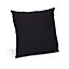 Plain Black Cushion (L)35cm x (W)35cm