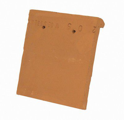 PLAIN CLAY EAVES TILE TERRA 17X13