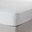 Plain White King Fitted sheet