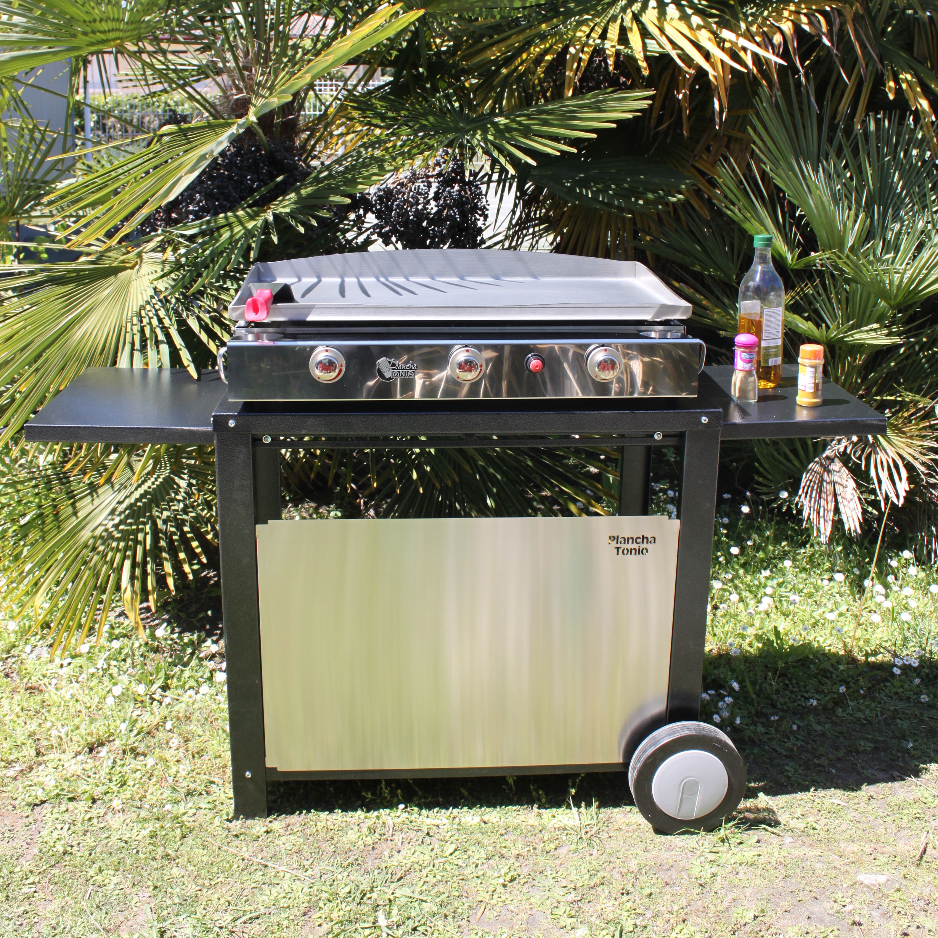 Plancha Tonio Stainless steel Plancha 75cm(L) x 50cm(W)