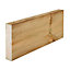 Planed Round edge Treated Whitewood spruce Stick timber (L)3m (W)145mm (T)45mm