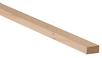 Planed Softwood Cladding batten (L)2.1m (W)30mm (T)16.5mm, Pack of 12