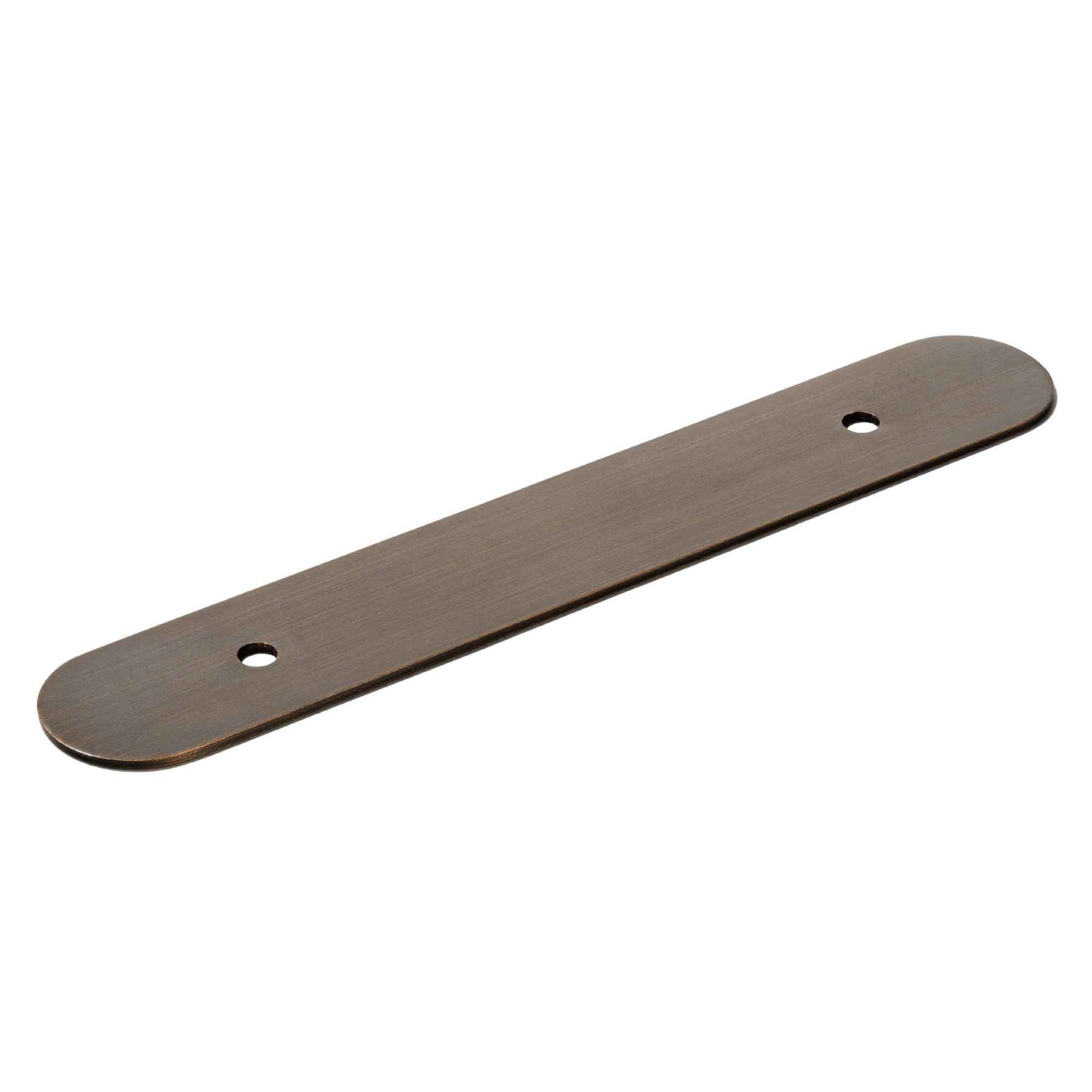 Plank Hardware Cohen Bronze effect Brass Rectangular Cabinet Handle ...