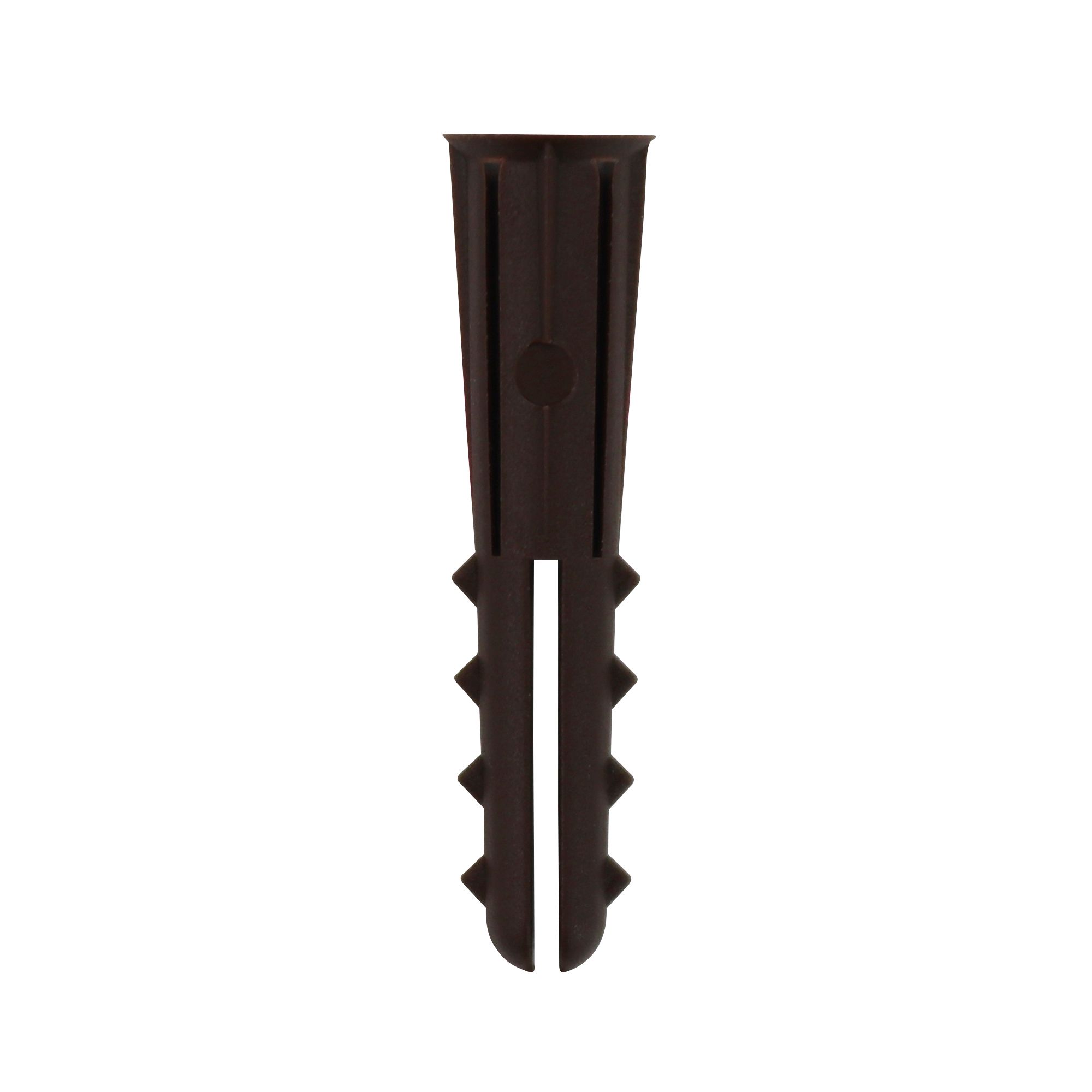 Plasplugs Originals Brown Plastic Wall plug (Dia)8mm (L)52mm, Pack of 50