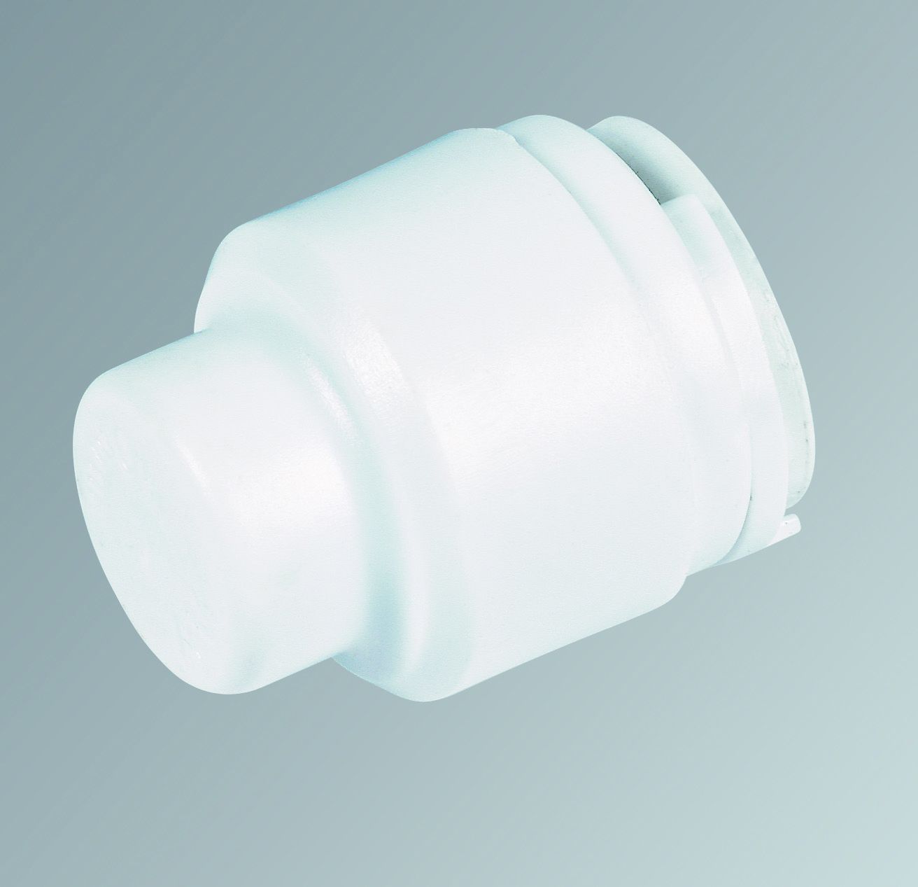 Plastic Push-fit Stop end (Dia)10mm, Pack of 5