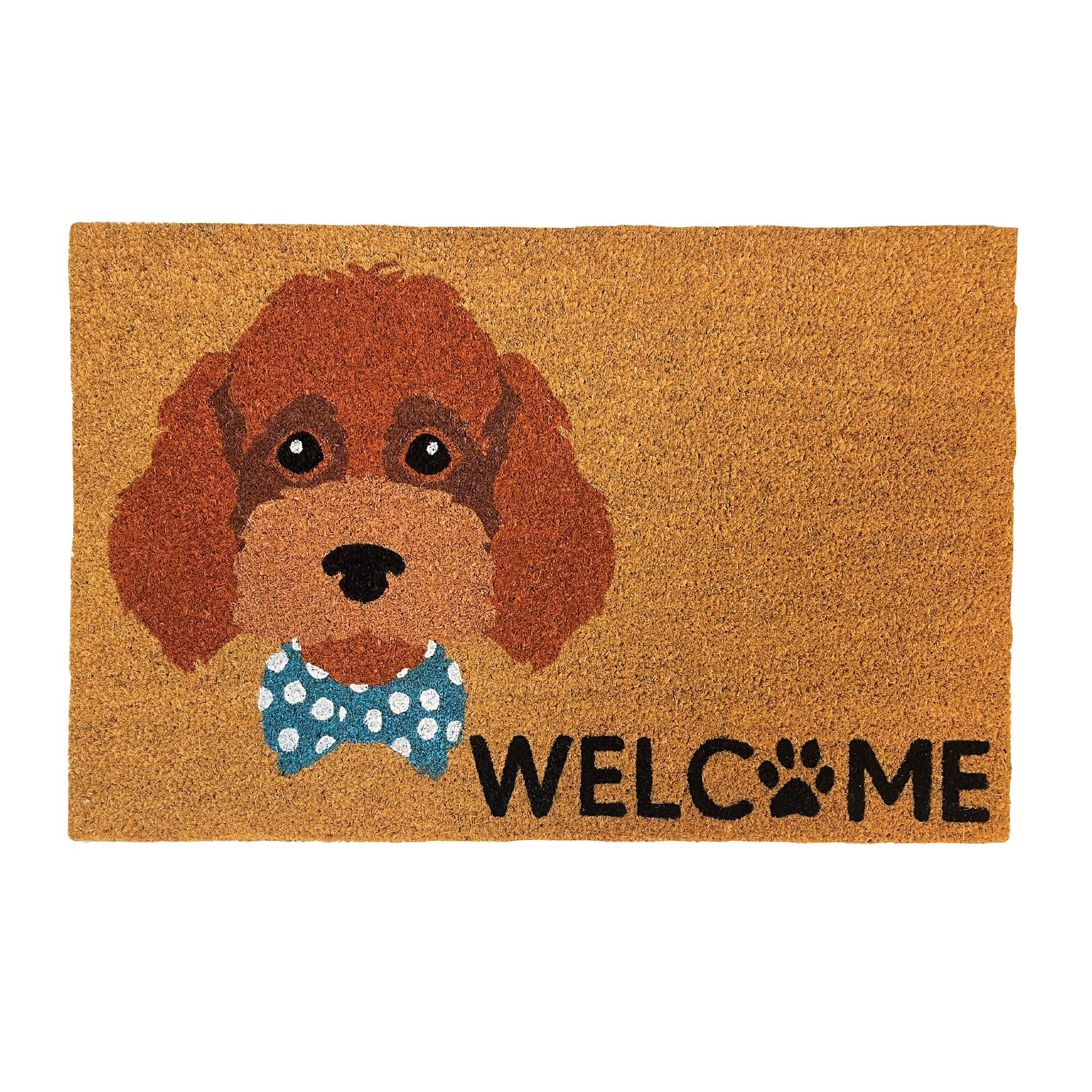 Plaza Natural Cockerpoo Door mat, 80cm x 50cm | DIY at B&Q