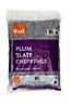 Plum 10-30mm Slate Decorative chippings, Large Bag, 0.3m²
