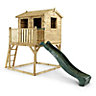 Plum Adventure European spruce Playhouse Assembly required