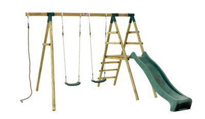 Plum meerkat best sale wooden swing set