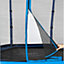 Plum Junior Blue & green 7ft Trampoline & enclosure