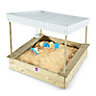 Plum Palm beach Wooden Sand pit, Pack of 1
