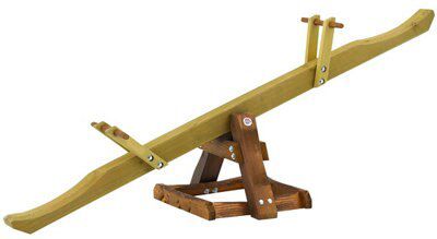 Plum Premium Wooden Seesaw | DIY at B&Q
