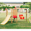 Plum Toddlers tower Wood Swing & slide