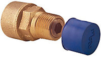 Plumbsure Bayonet Straight Gas hose connector (Dia)9.5mm