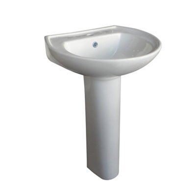 Plumbsure Bodmin Close-coupled Toilet with Standard close seat