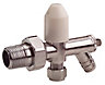 Plumbsure BQ28616078 Chrome effect Radiator valve (Dia)8mm