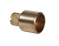 Plumbsure Brass End feed Bottle air vent, (Dia)15mm