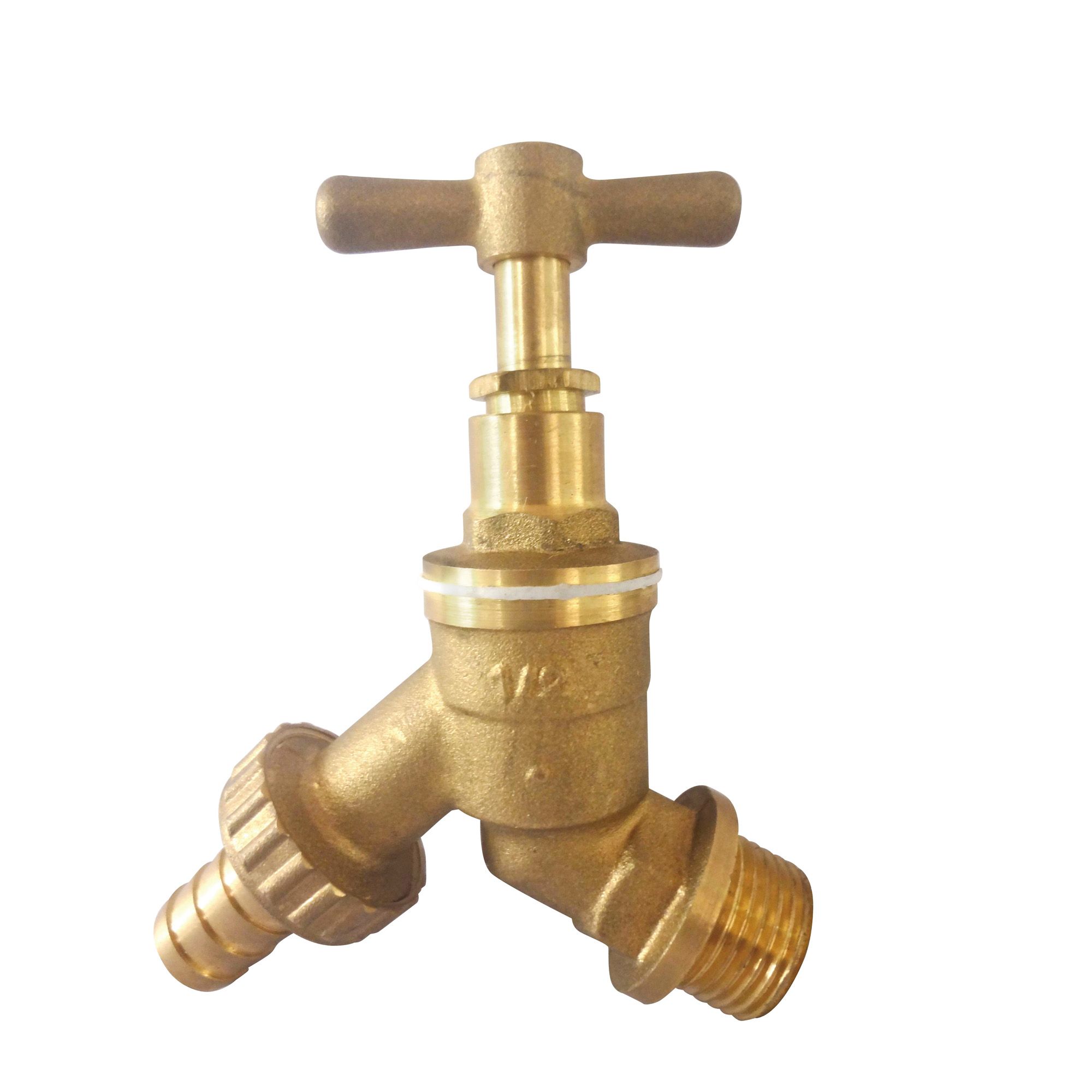 Plumbsure Brass Outdoor tap DIY at B&Q