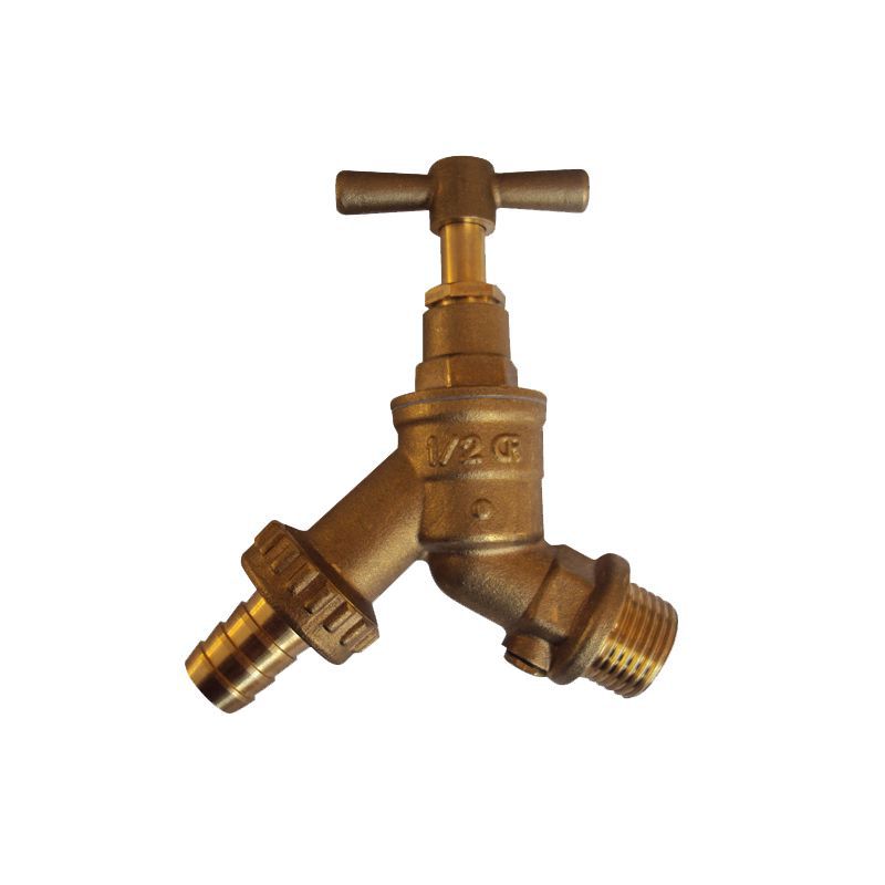 Plumbsure Brass Outdoor tap DIY at B&Q