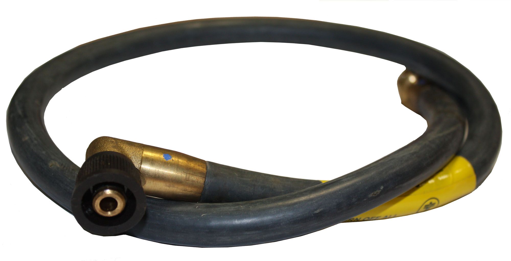 Plumbsure Brass & rubber Gas hose (L)1000mm