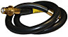 Plumbsure Brass & rubber Gas hose (L)1200mm
