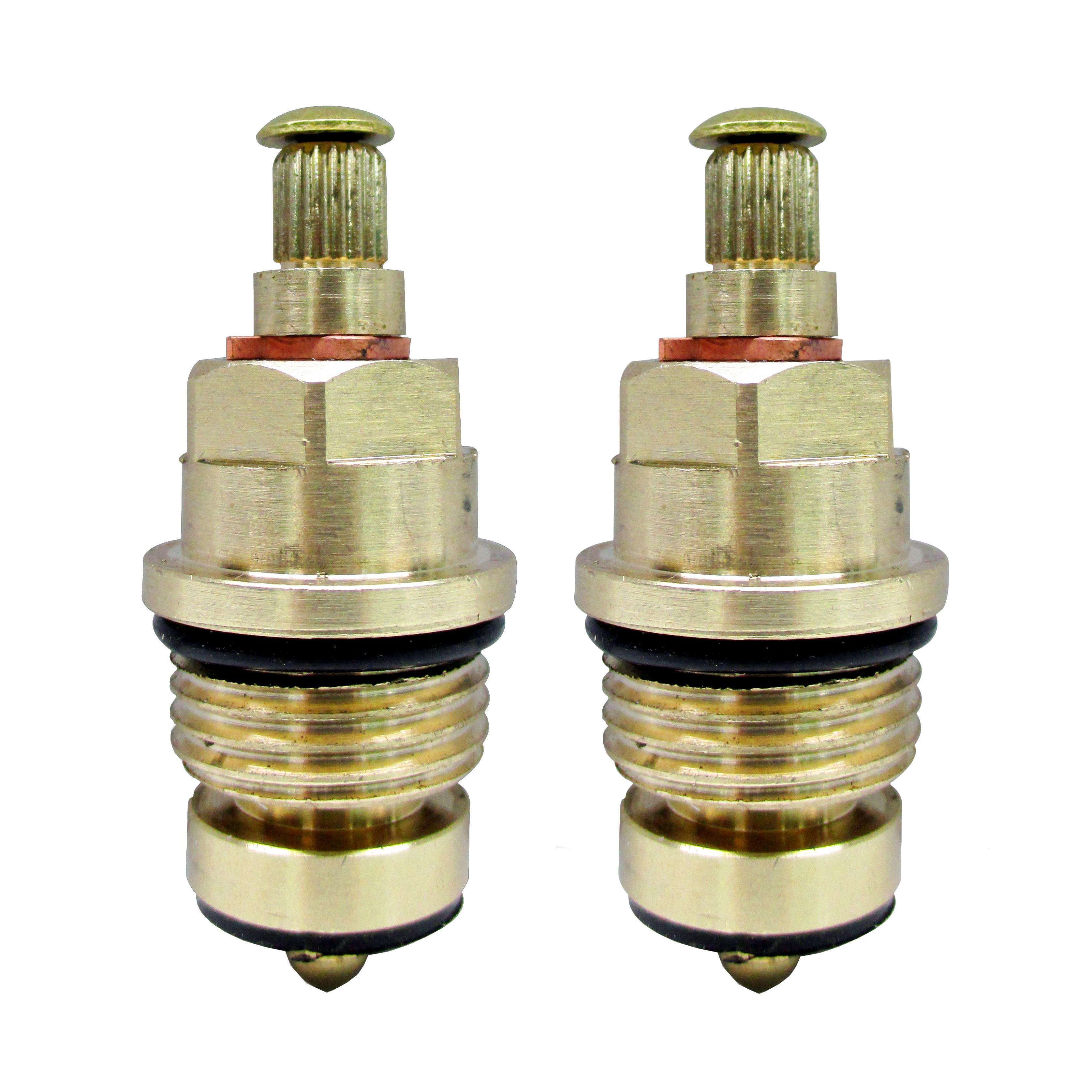 Plumbsure Brass Threaded Tap gland ½" (Dia)8mm, Pack of 2