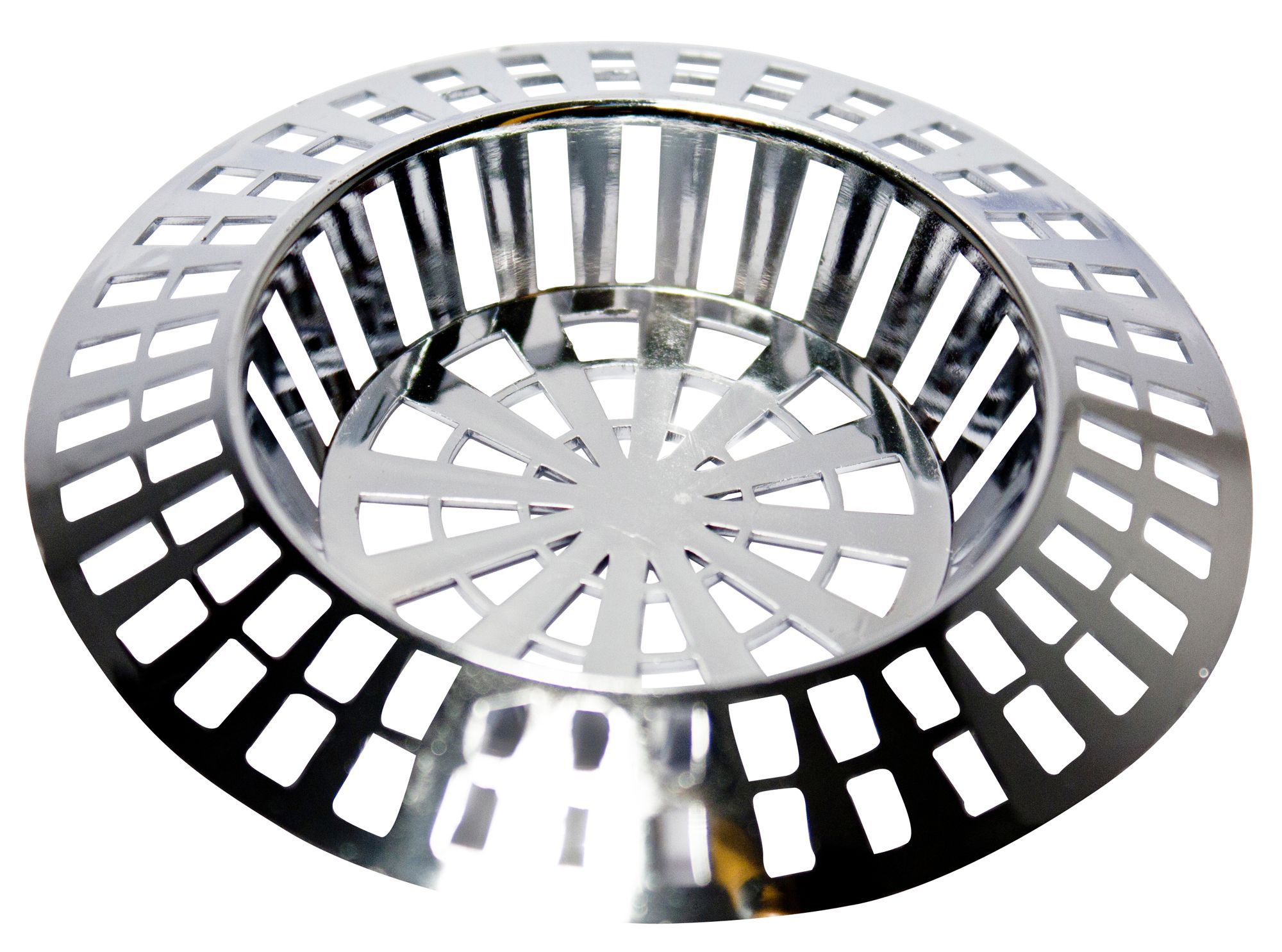 Plumbsure Chrome effect Sink & bath Basin strainer