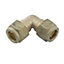 Plumbsure Compression 90° Pipe elbow (Dia)10mm 10mm