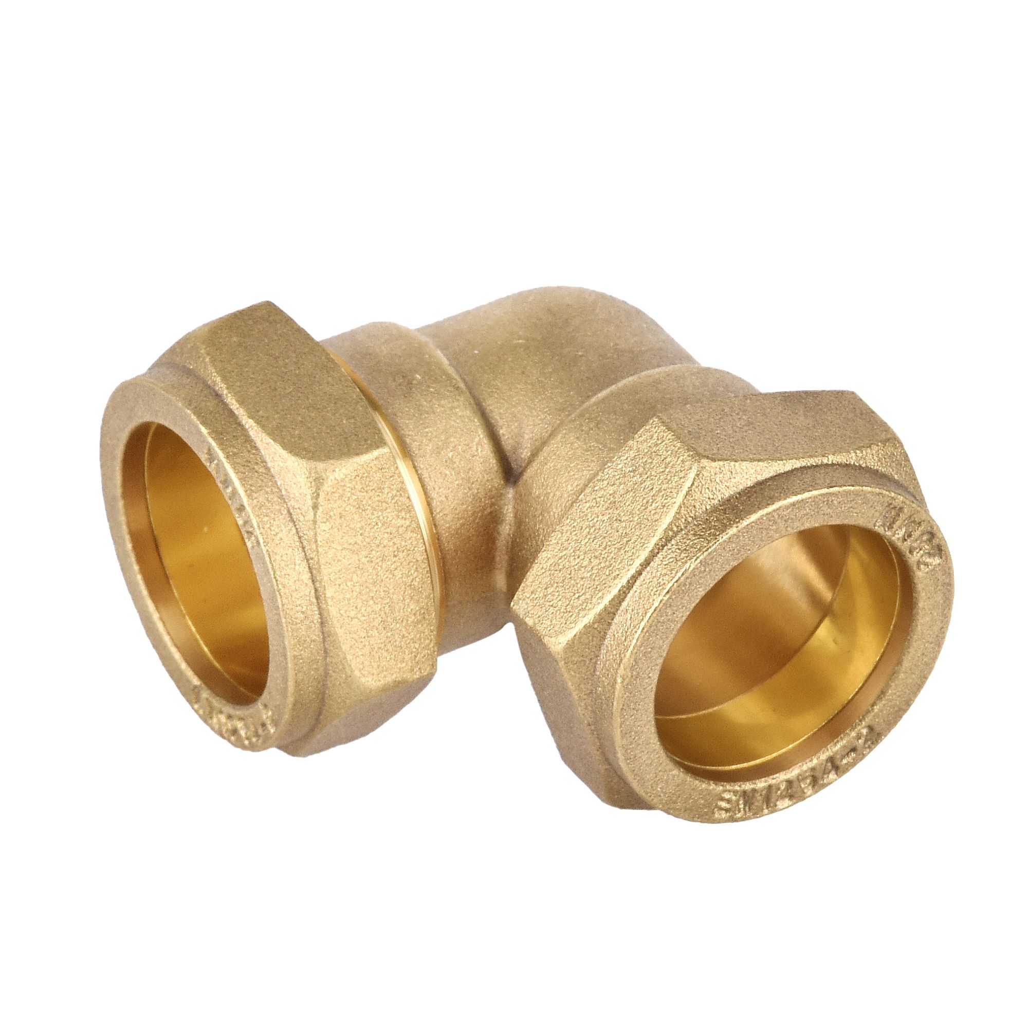 Plumbsure Compression 90° Pipe elbow (Dia)28mm 28mm