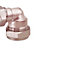 Plumbsure Compression 90° Reducing Pipe elbow (Dia)22mm (Dia)15mm 22mm