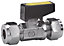 Plumbsure Compression Gas lever valve (Dia)15mm