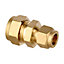 Plumbsure Compression Reducing Coupler (Dia)15mm (Dia)10mm 15mm