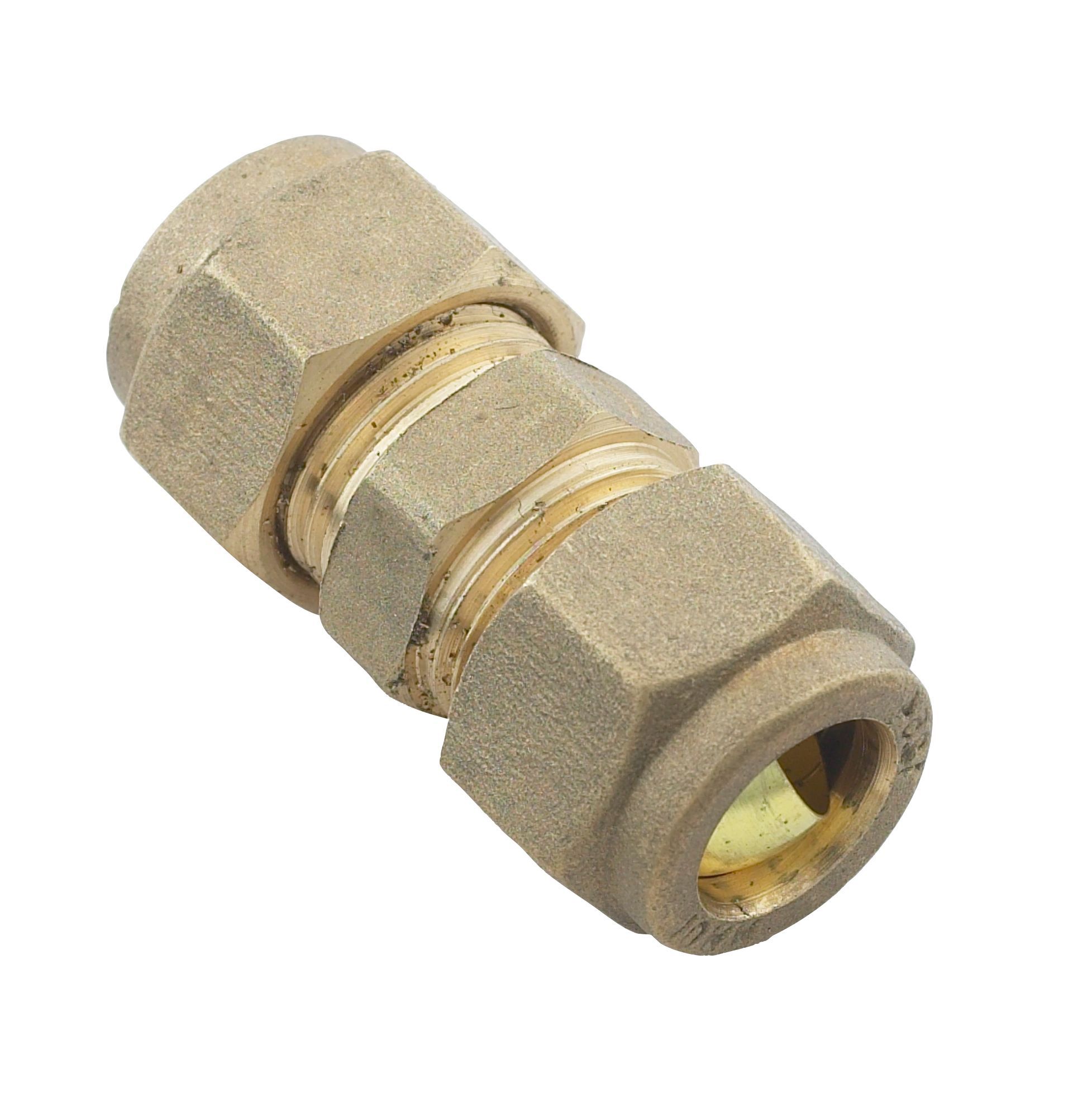 Plumbsure Compression Straight Coupler (Dia)10mm