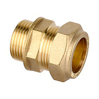 Plumbsure Compression Straight Coupler (Dia)22mm (Dia)19.05mm 22mm