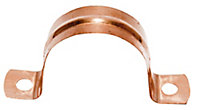 Plumbsure Copper Pipe clip V3878QV3 (Dia)28mm, Pack of 5