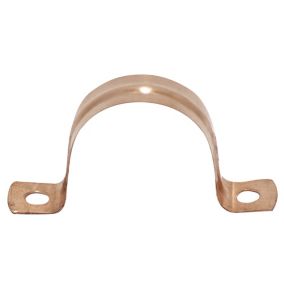 Plumbsure Copper Pipe clip V387QV3 (Dia)22mm, Pack of 8