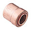 Plumbsure Copper Push-fit End cap (Dia)10mm