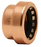 Plumbsure Copper Push-fit End cap (Dia)15mm