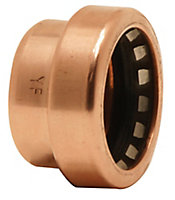 Plumbsure Copper Push-fit End cap