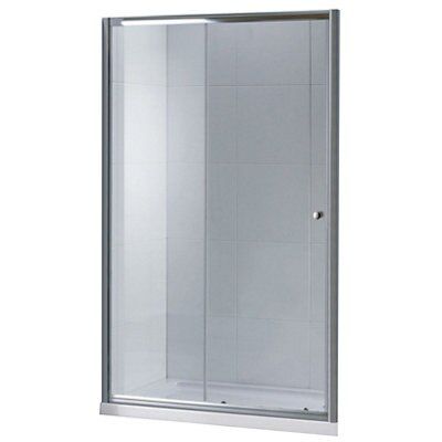 Plumbsure Framed Sliding Shower Door (W)1200mm | DIY at B&Q