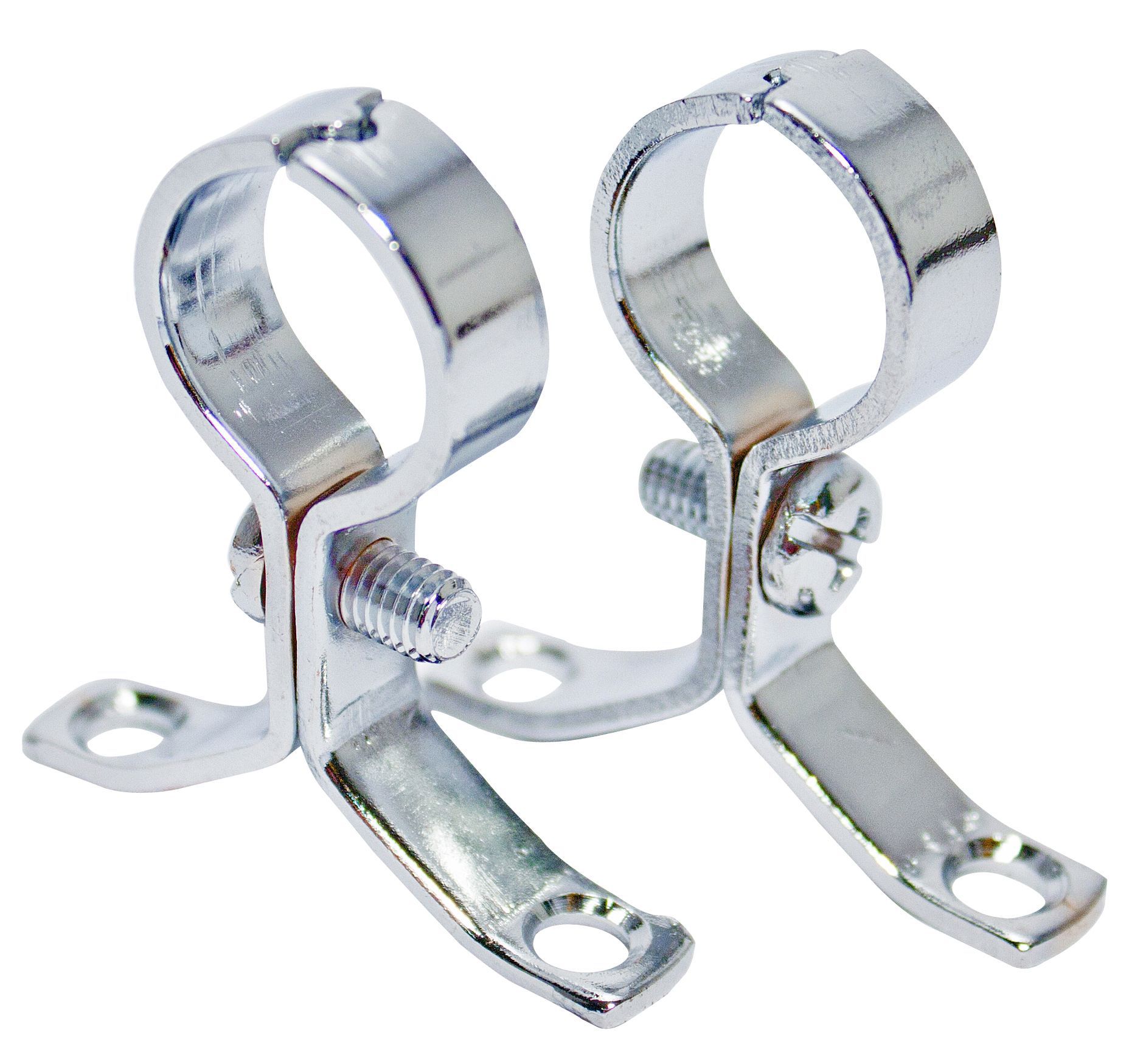 Plumbsure Metal Pipe Clip C180-CPQV3 (Dia)22mm, Pack Of 2 | DIY At B&Q