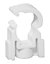Plumbsure Plastic Pipe clip M551SFQV3 (Dia)15mm, Pack of 5