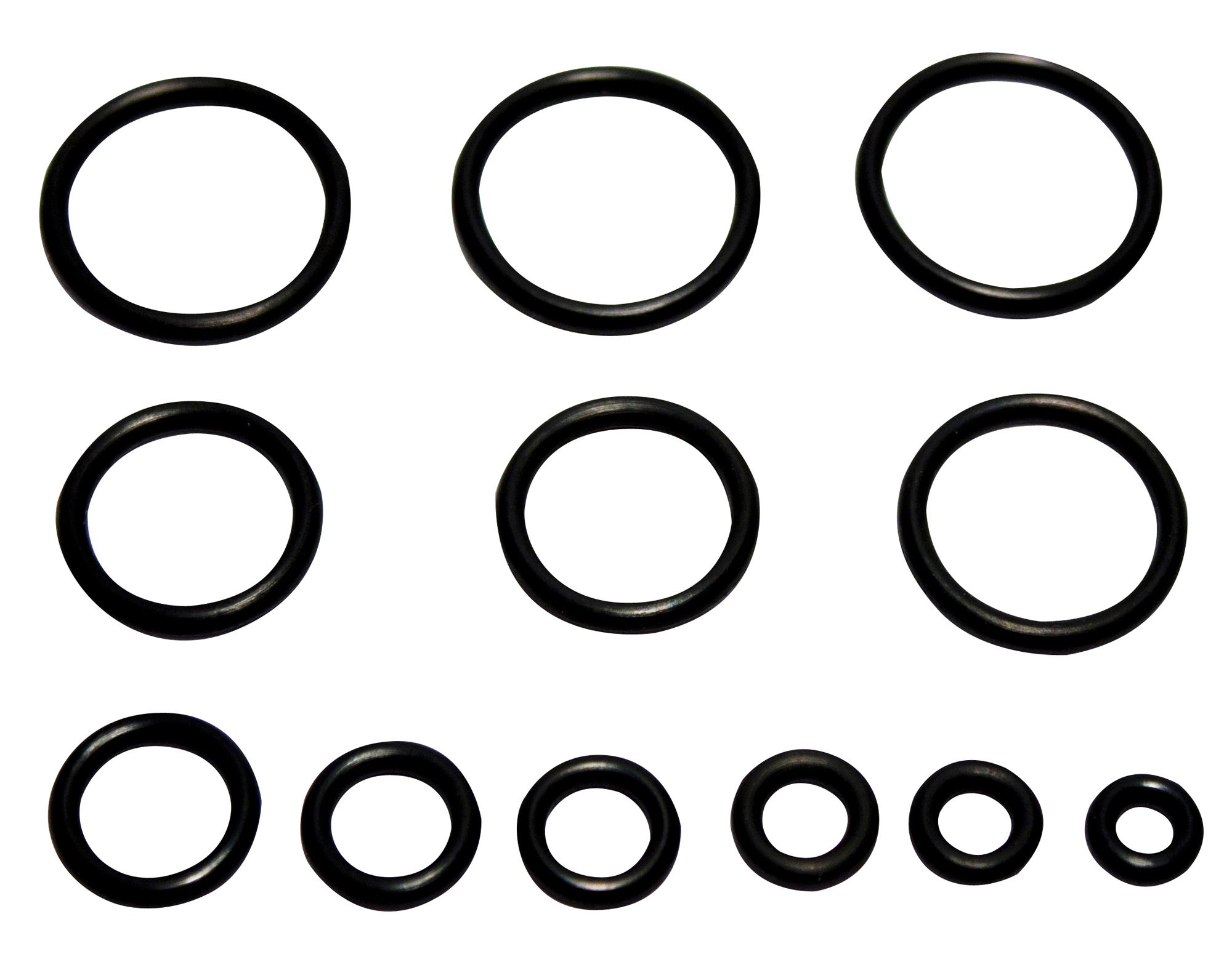 Solid Stainless Steel Metal O-Ring/O Ring - Size Small - 5 Pack
