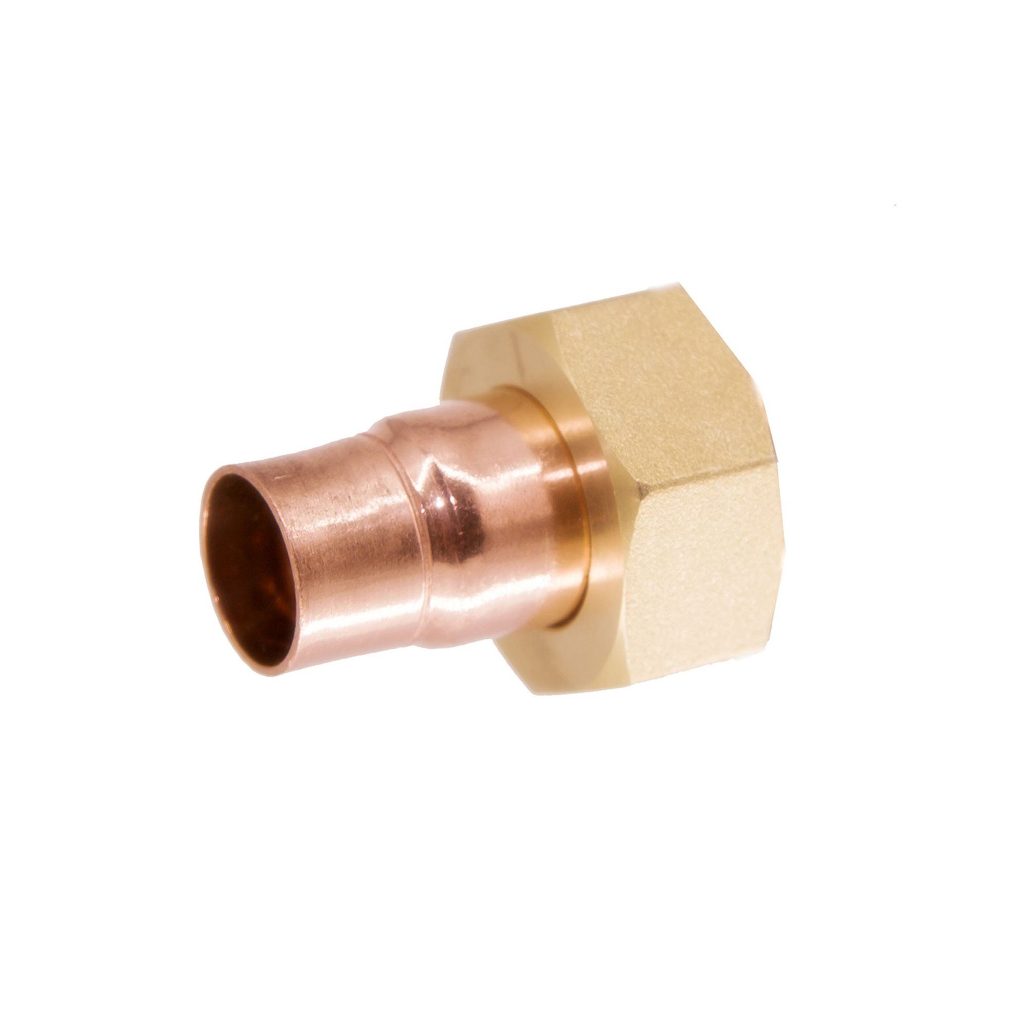 Plumbsure Tap connector BQ28619253 1 End feed Straight 15mm