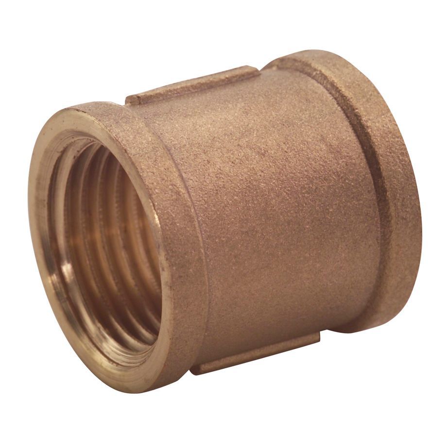 Plumbsure Threaded Central heating Pipe socket, ½"